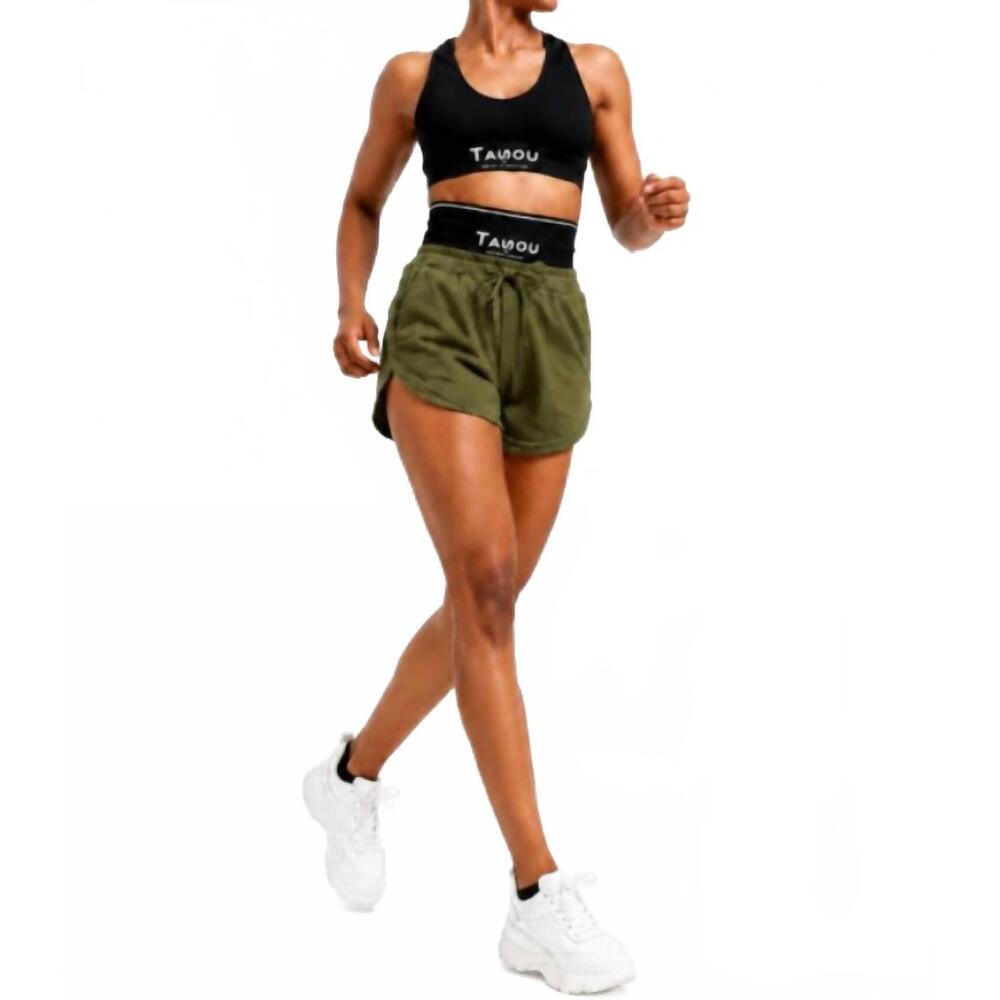 NEW THE ATHLETIC SIDE OF US act self - sustainable lightweight gym shorts in arm